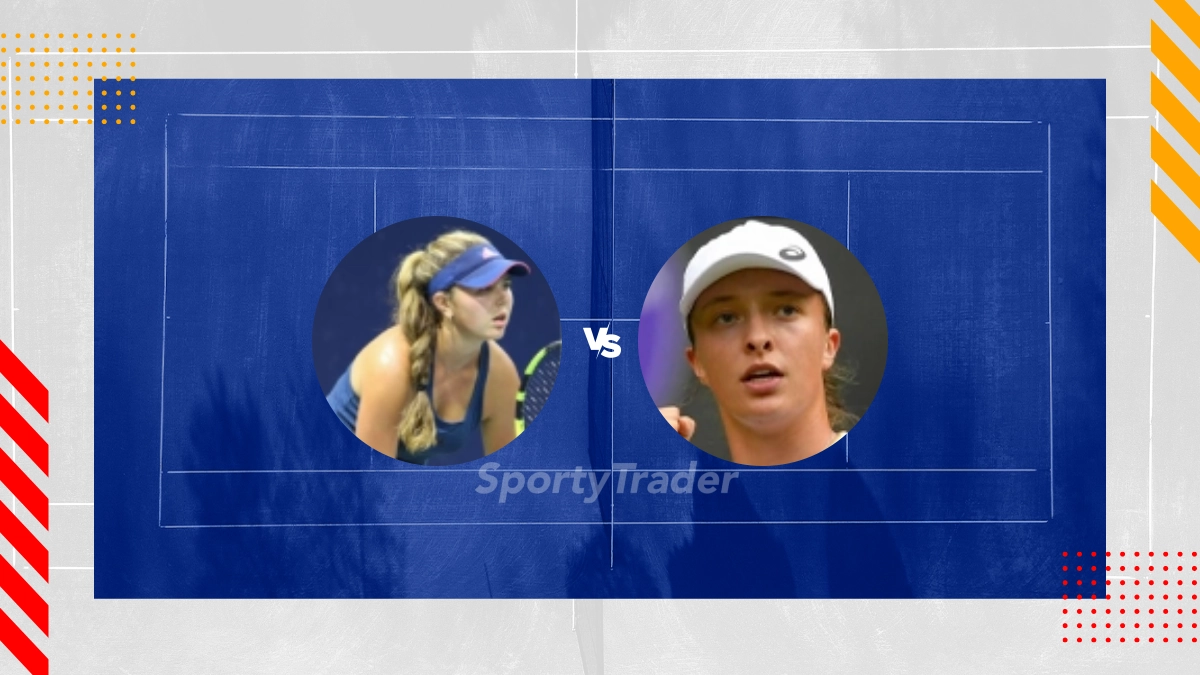 Pronostico Kayla Day vs Iga Swiatek