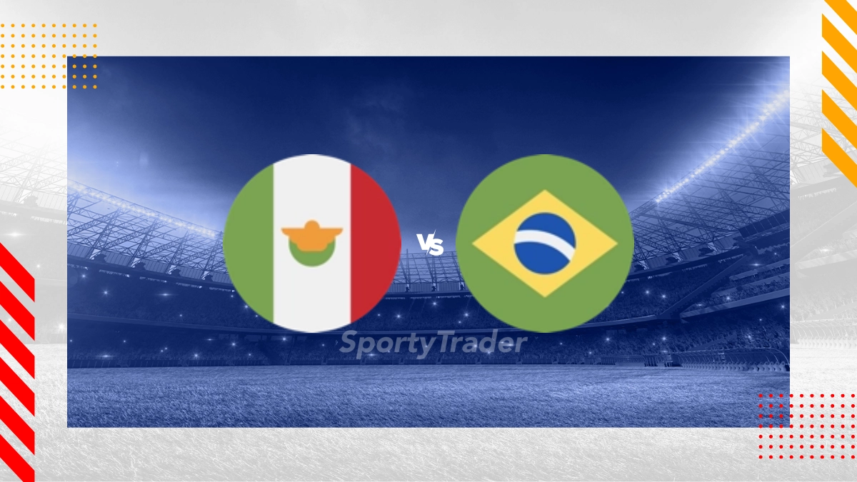 Palpite México vs Brasil F