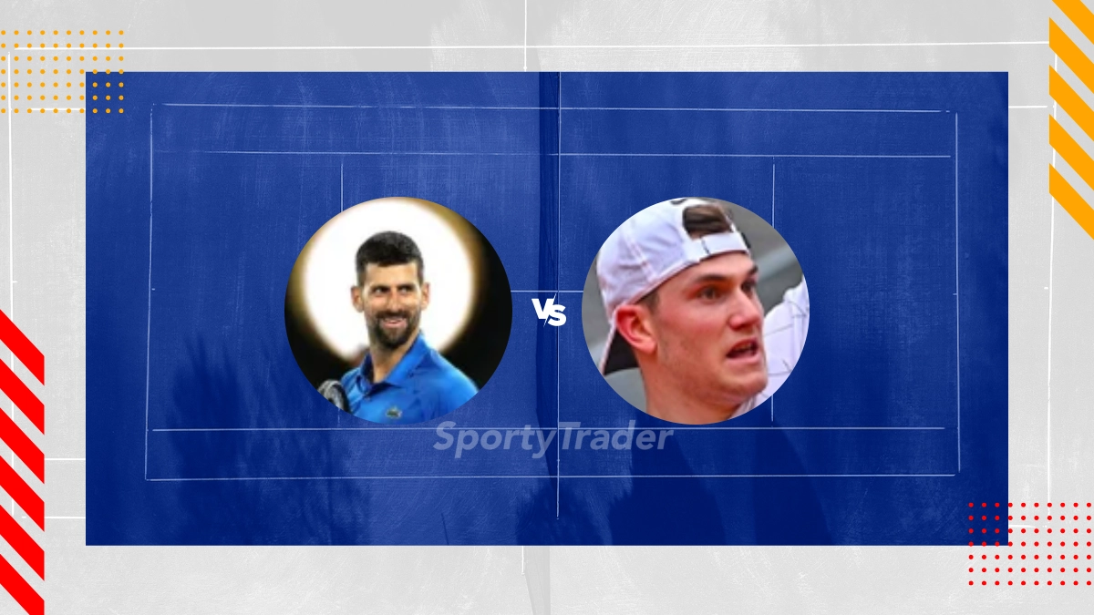 Pronostico Novak Djokovic vs Jack Draper