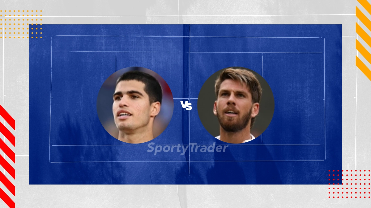 Voorspelling Carlos Alcaraz vs Cameron Norrie