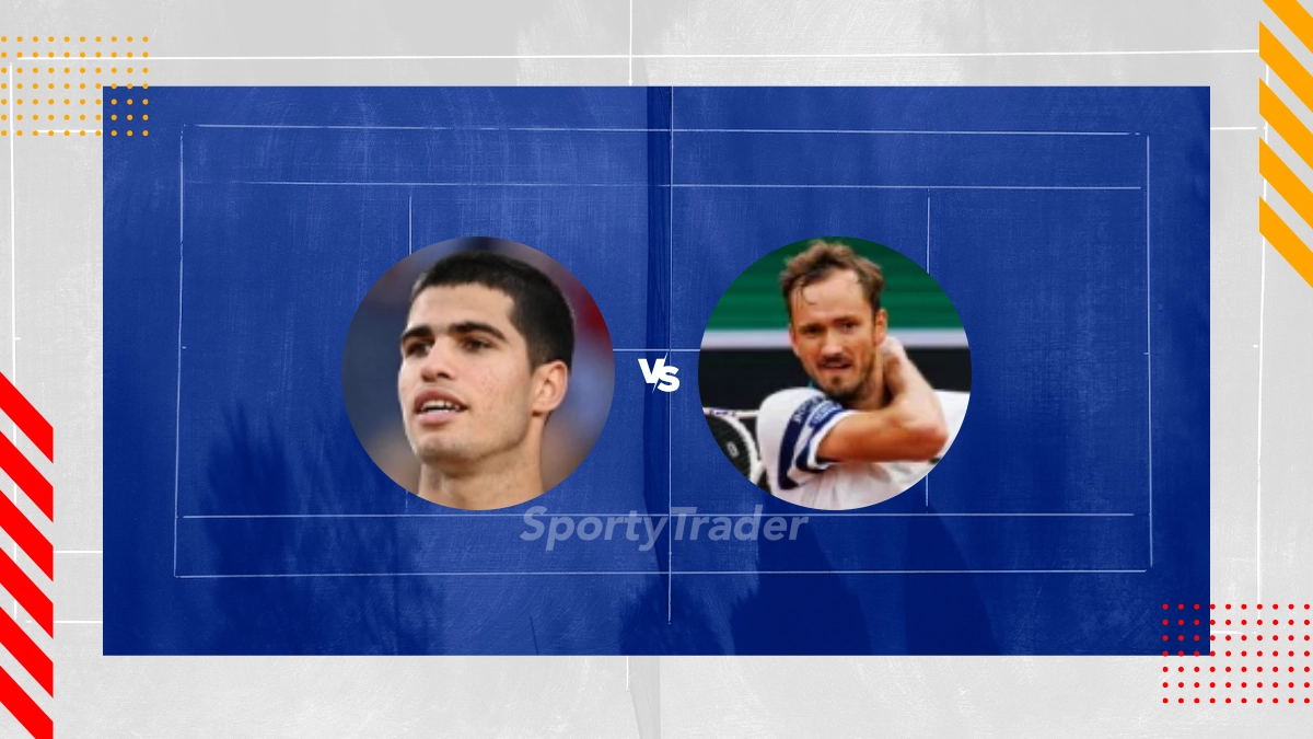 Pronostic Carlos Alcaraz vs Daniil Medvedev