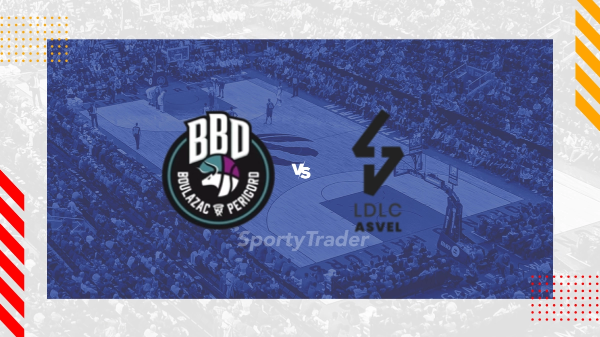 Pronostic Boulazac Dordogne vs ASVEL