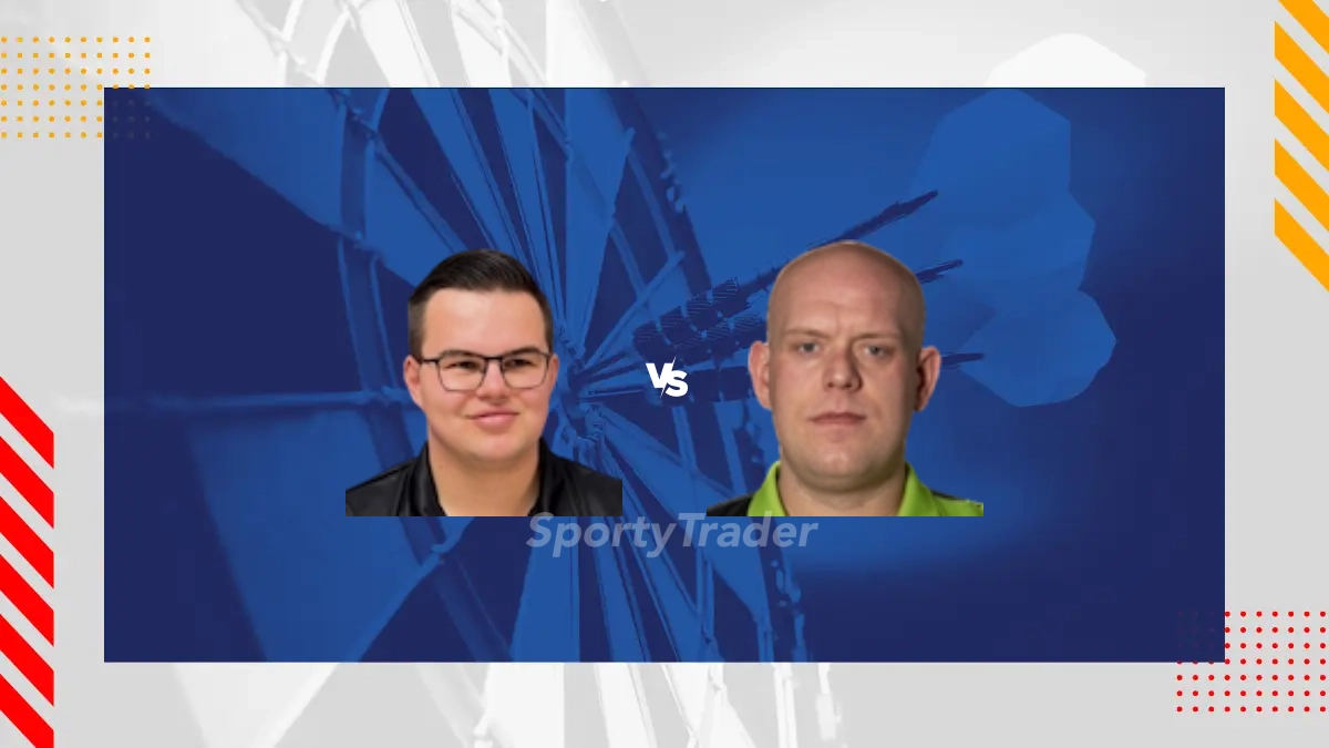 Gian van Veen vs Michael van Gerwen Prediction