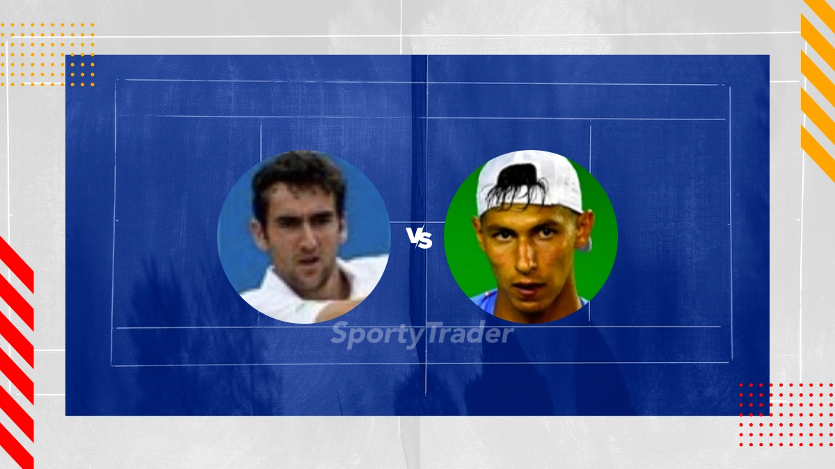 Marin Cilic vs. Alexei Popyrin Prognose