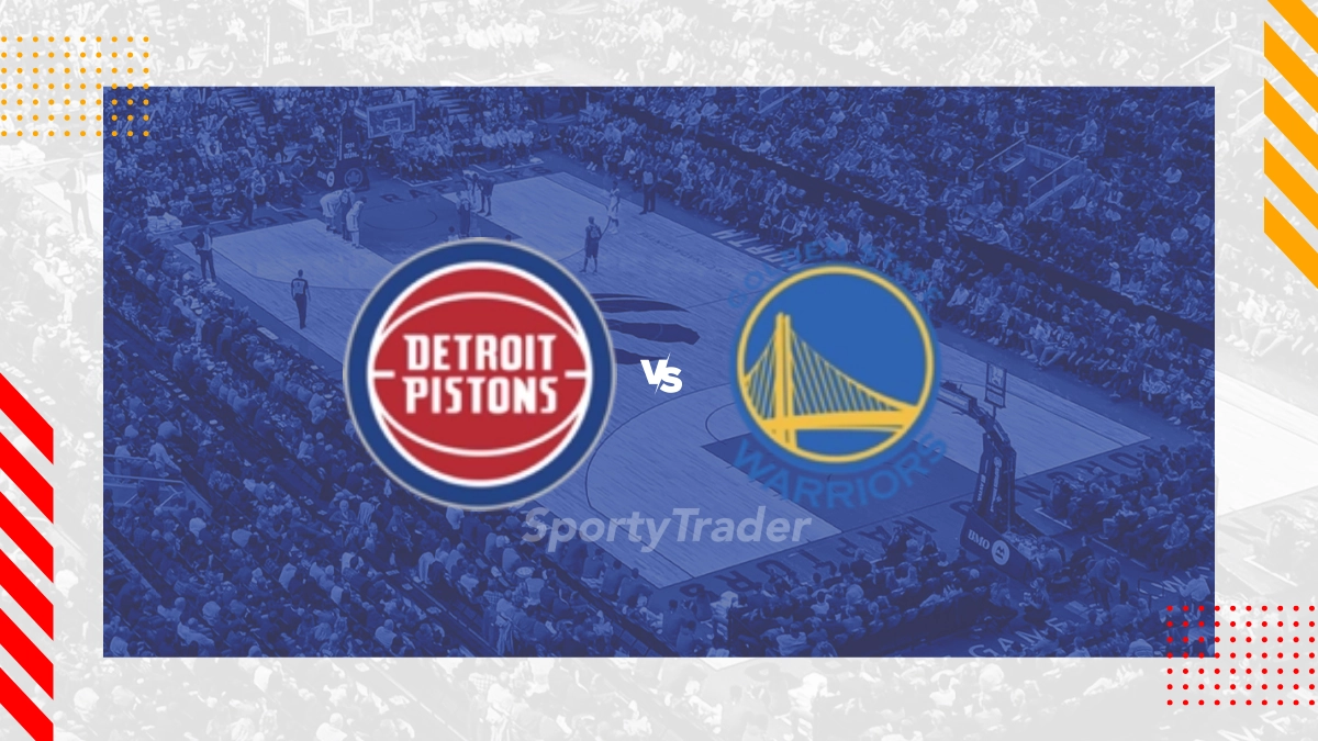 Detroit Pistons vs. Golden State Warriors Prognose