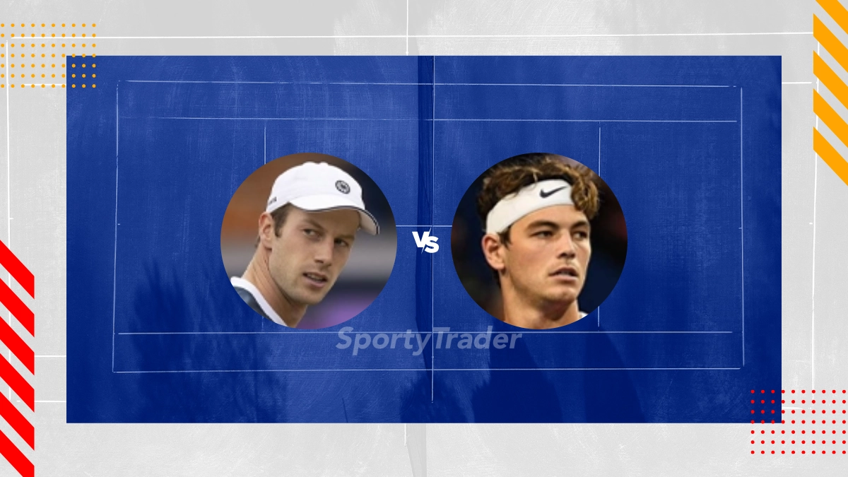 Voorspelling Botic Van De Zandschulp vs Taylor Fritz