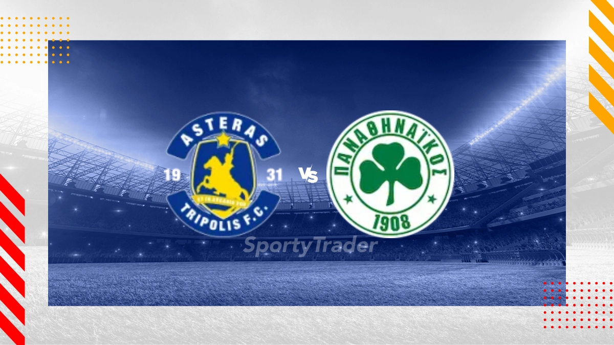 Prognóstico Asteras Tripolis vs Panathinaikos AC