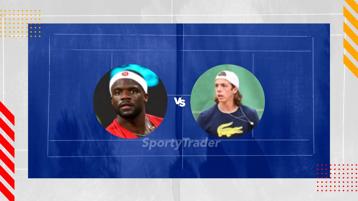 Pronostic Frances Tiafoe vs Arthur Cazaux