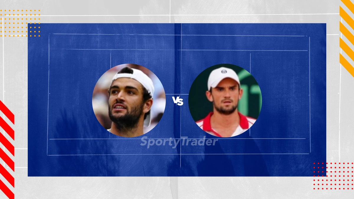 Pronostic Matteo Berrettini vs Valentin Vacherot