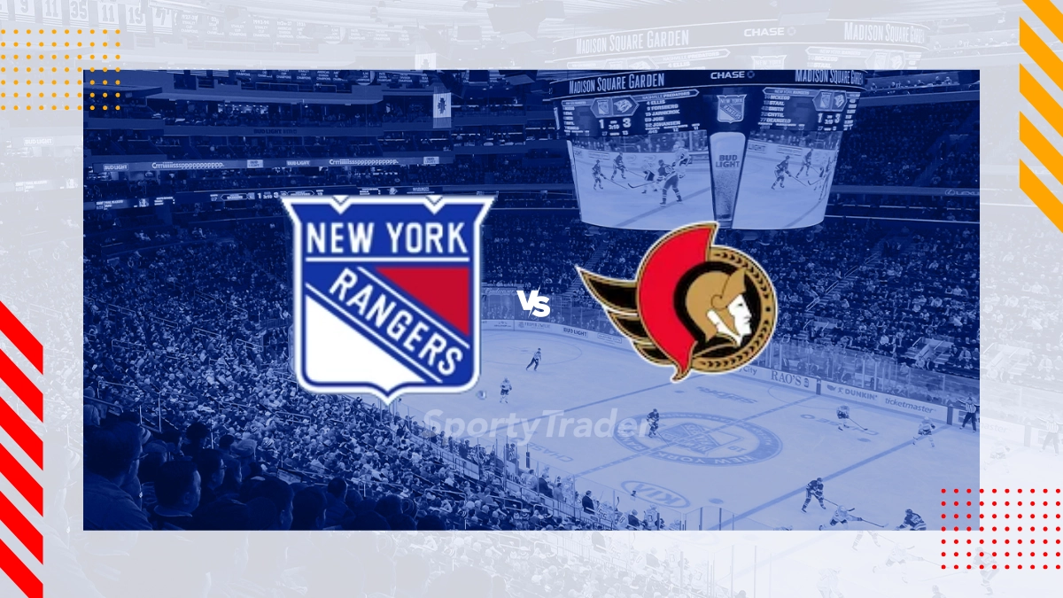 Pronóstico New York Rangers vs Ottawa Senators
