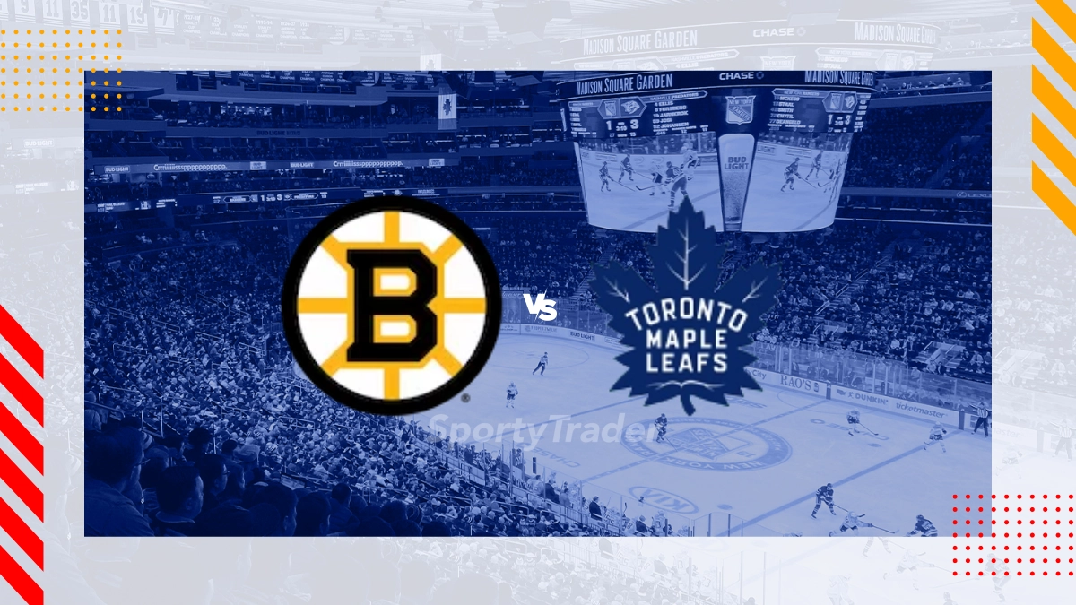 Pronostic Boston Bruins vs Toronto Maple Leafs