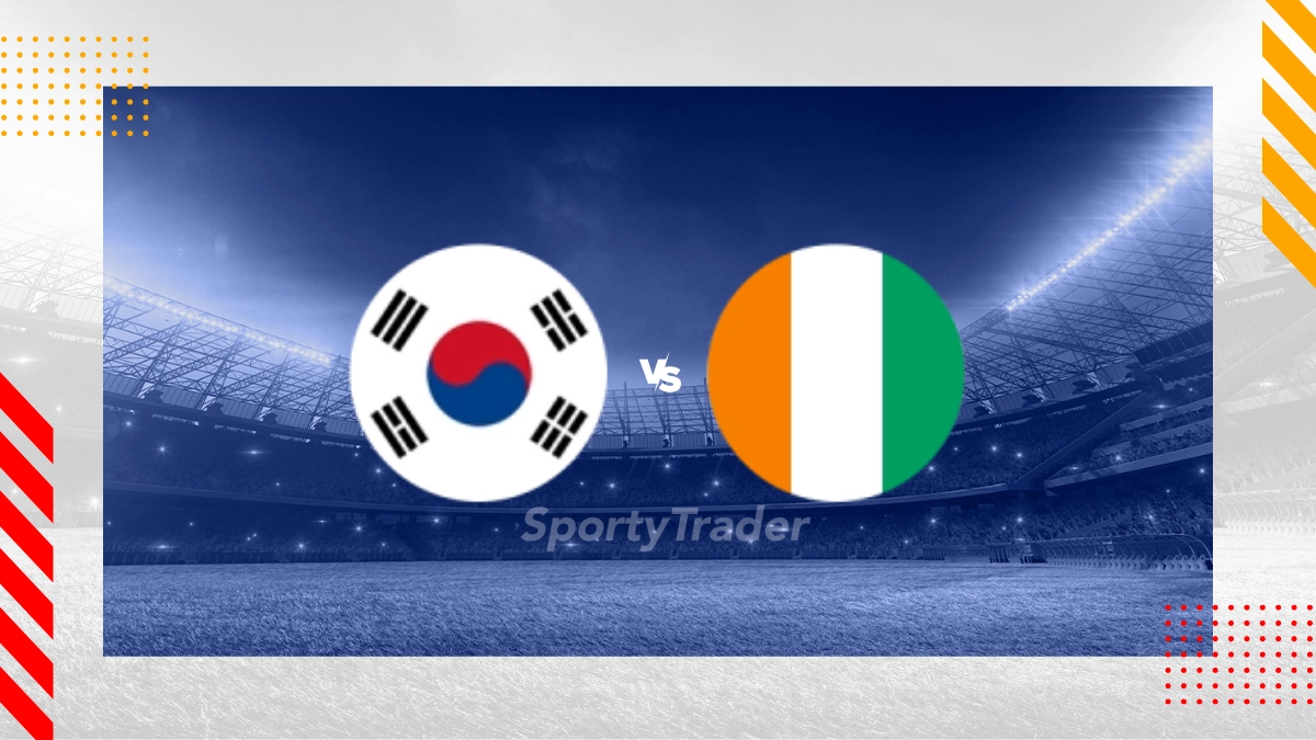 Pronostic Corée du Sud vs Cote d'Ivoire