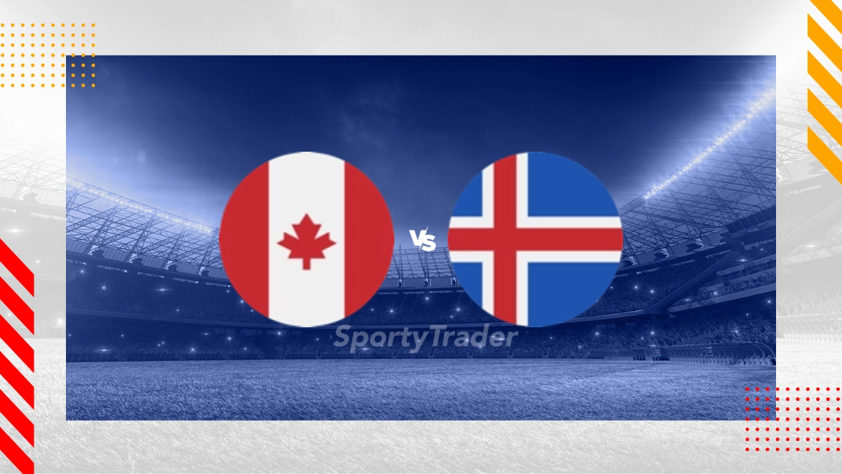 Prognóstico Canadá vs Islândia