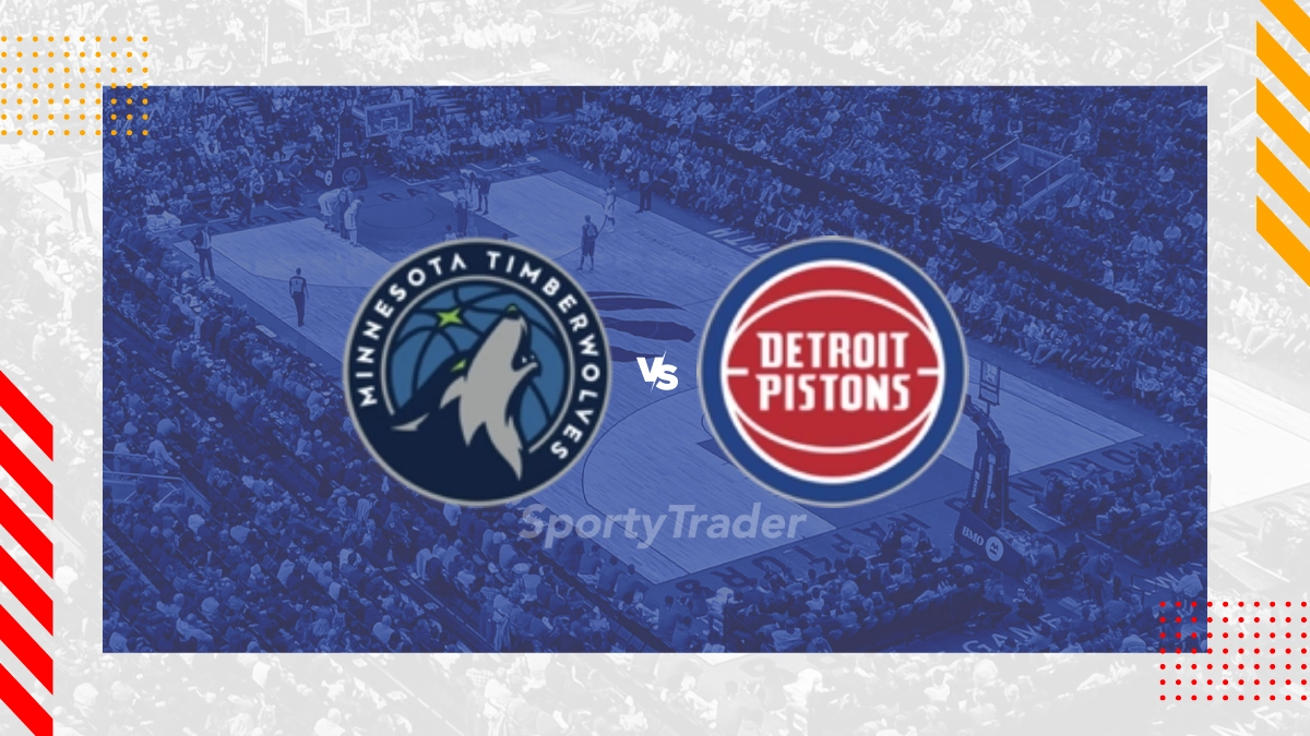 Minnesota Timberwolves vs. Detroit Pistons Prognose