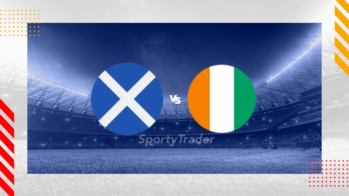Pronostic Écosse vs Cote d'Ivoire