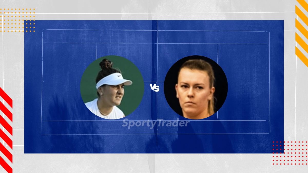 Palpite Bianca Andreescu vs Dalma Galfi