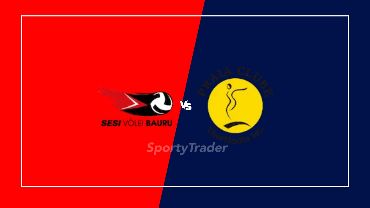 Palpite Sesi Voleibol Bauru vs Praia Clube