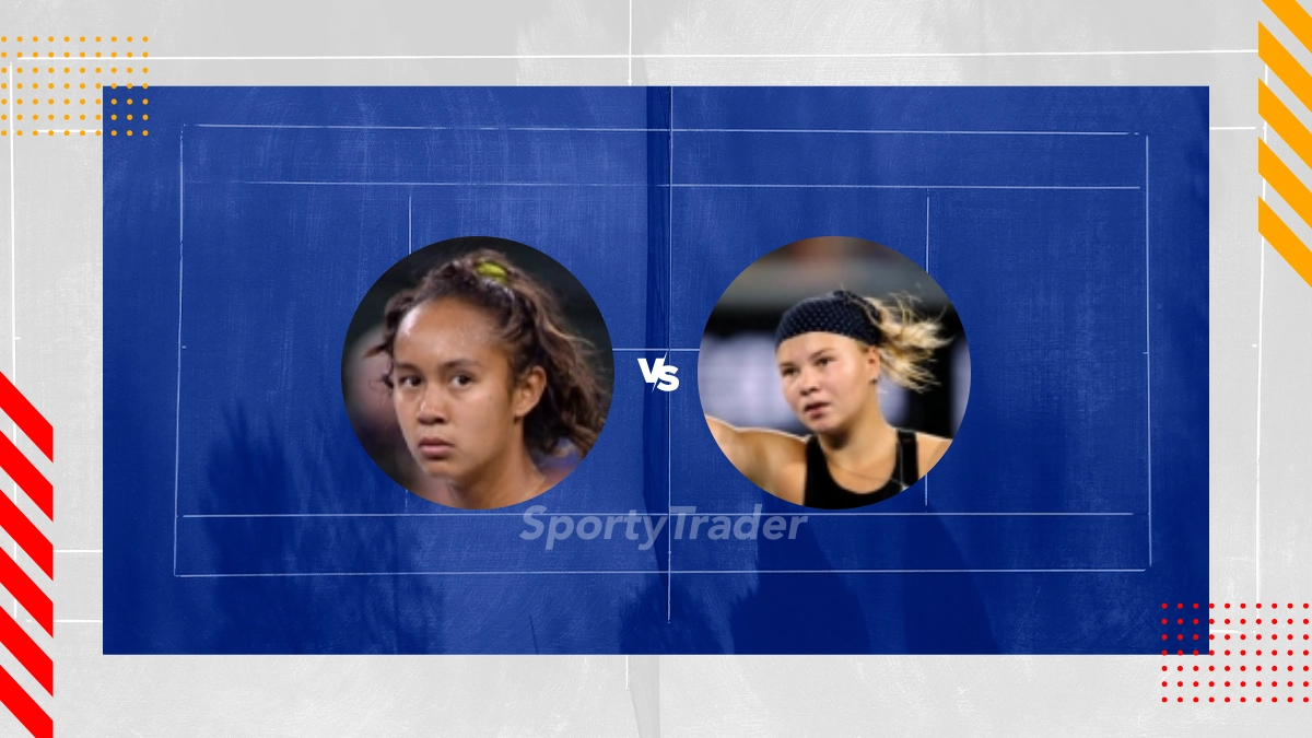 Pronostico Leylah Annie Fernandez vs Diana Shnaider