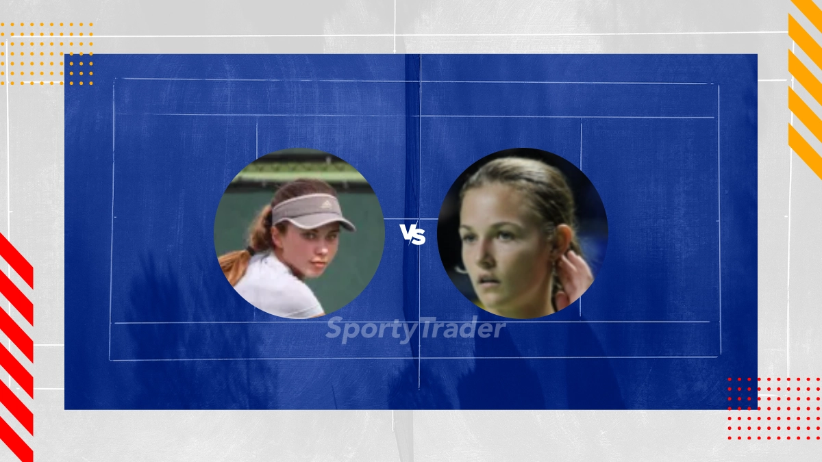 Iva Jovic vs Anna Kalinskaya Prediction