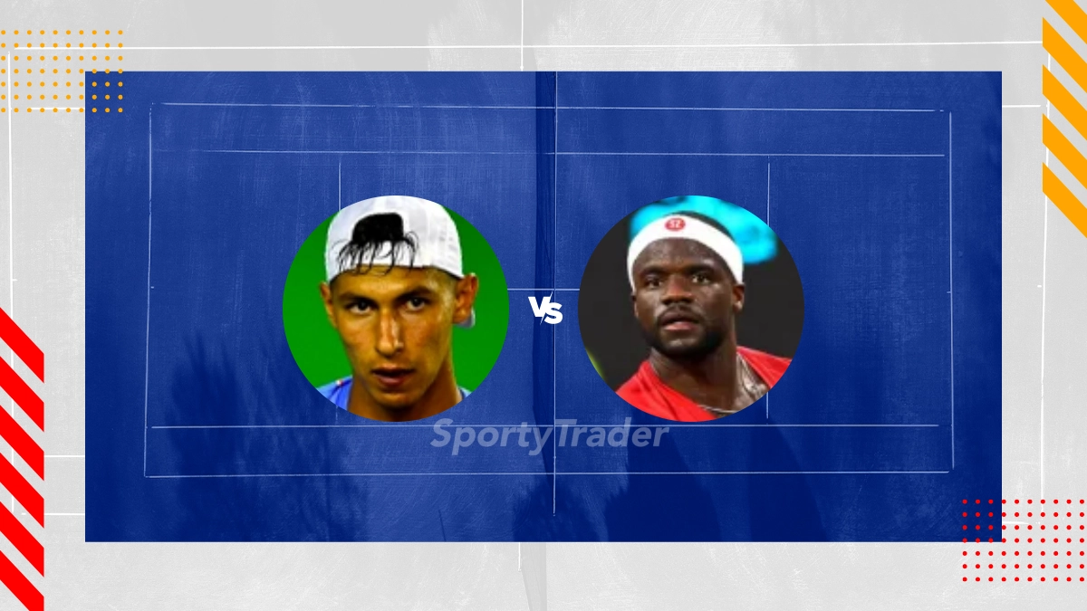 Palpite Alexei Popyrin vs Frances Tiafoe