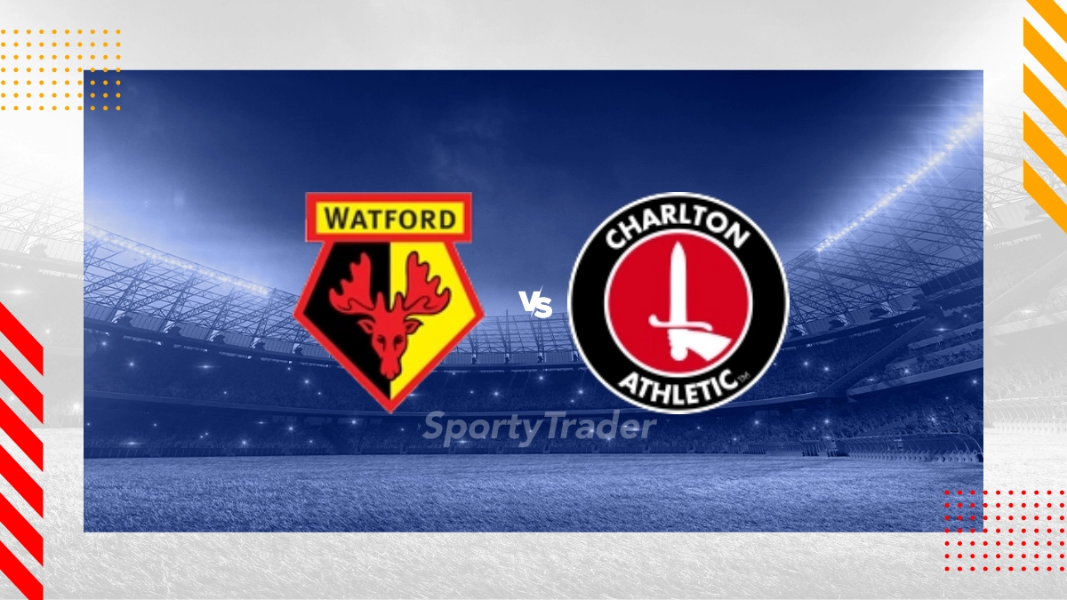 Pronostic Watford vs Charlton Athletic