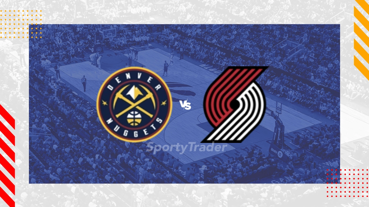 Prognóstico Denver Nuggets vs Portland Trail Blazers