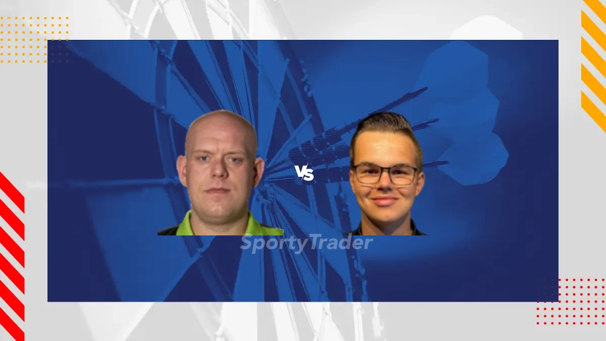 Voorspelling Michael van Gerwen vs Gian van Veen