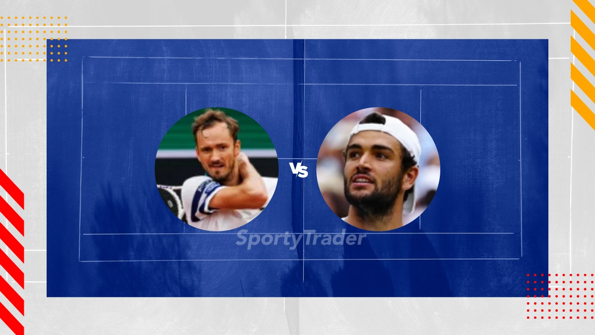 Pronostico Daniil Medvedev vs Matteo Berrettini