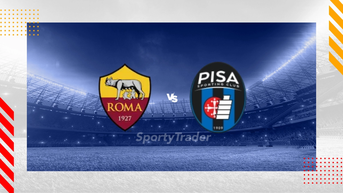 Prognóstico AS Roma vs AC Pisa Calcio