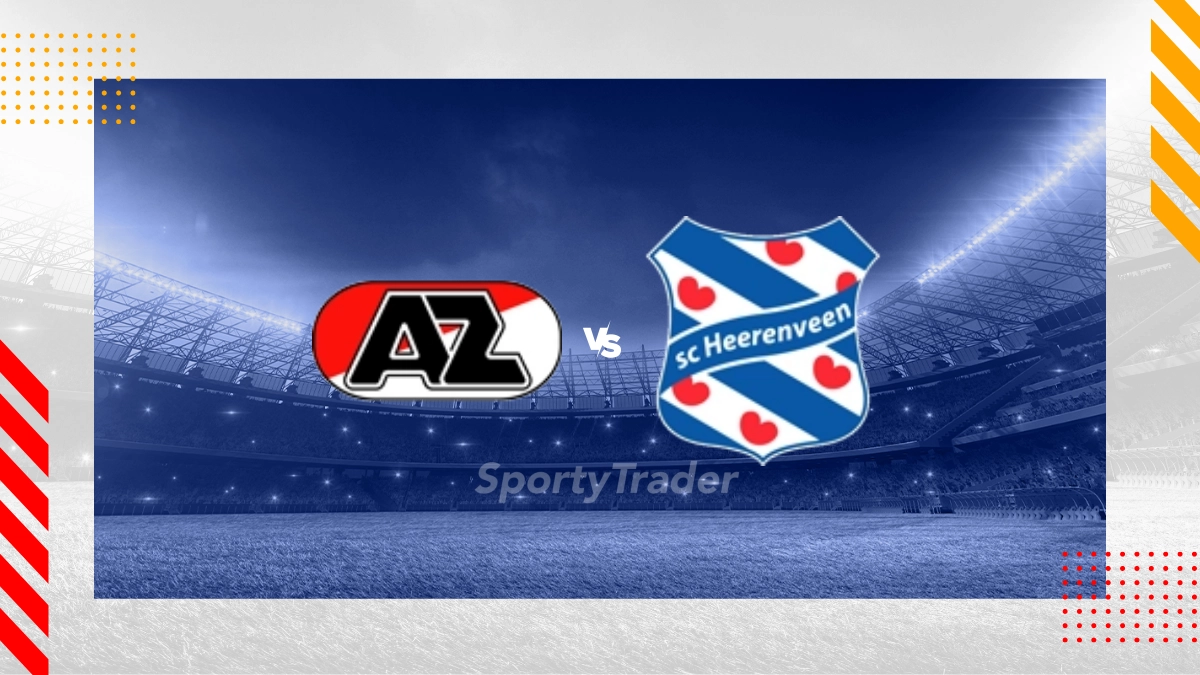 Pronostic AZ Alkmaar vs Heerenveen
