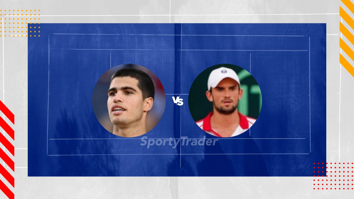 Prognóstico Carlos Alcaraz vs Valentin Vacherot