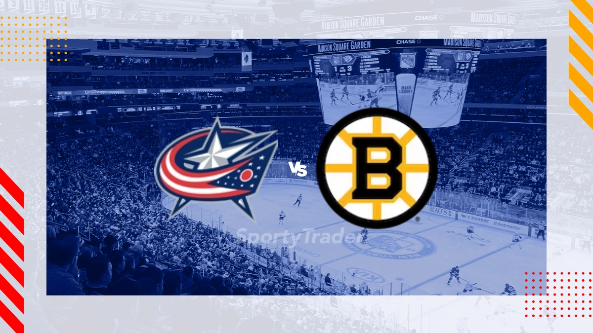 Pronóstico Columbus Blue Jackets vs Boston Bruins