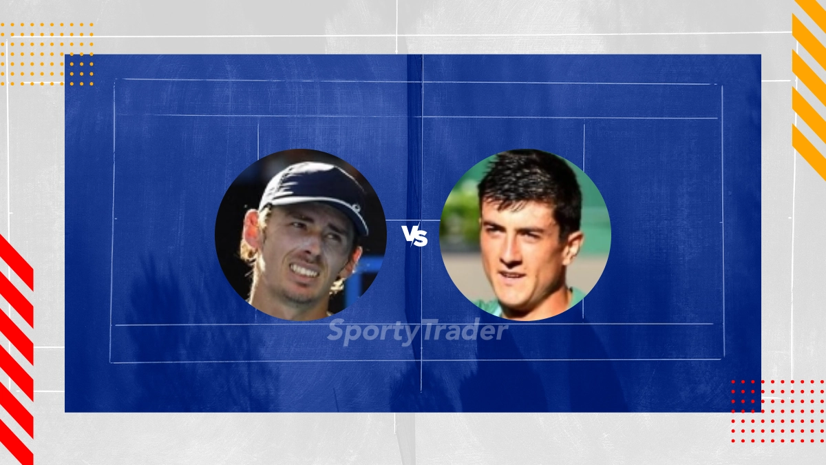 Pronostic Alex De Minaur vs Sebastian Ofner