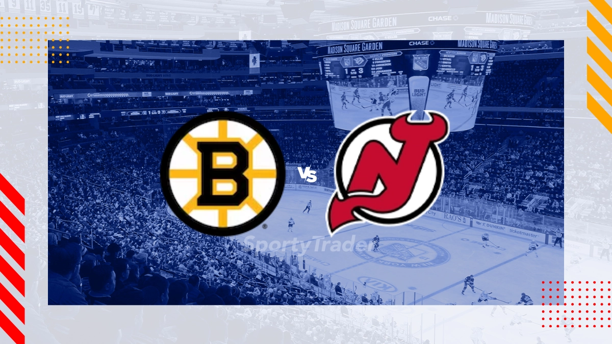 Pronóstico Boston Bruins vs New Jersey Devils