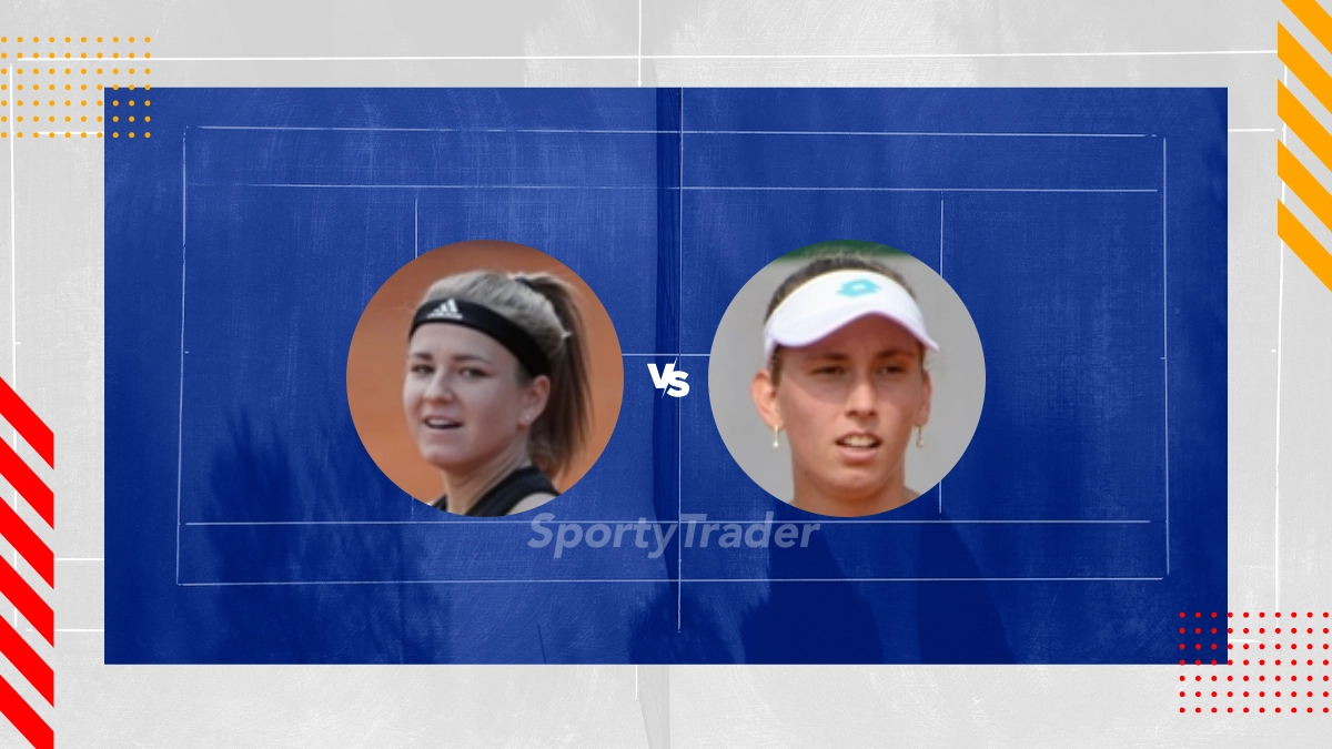Pronostic Karolina Muchova vs Elise Mertens