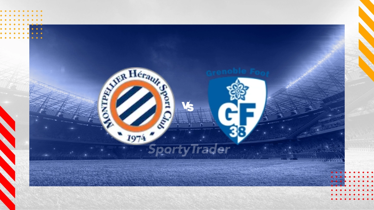 Pronostic Montpellier vs Grenoble Foot