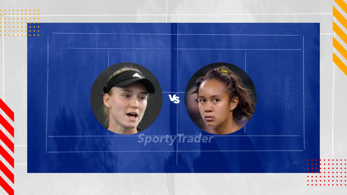 Pronostic Elena Rybakina vs Leylah Annie Fernandez
