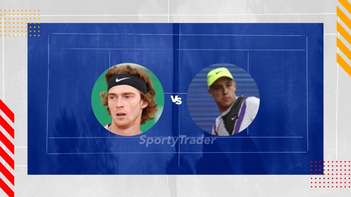 Pronostico Andrey Rublev vs Hamad Medjedovic