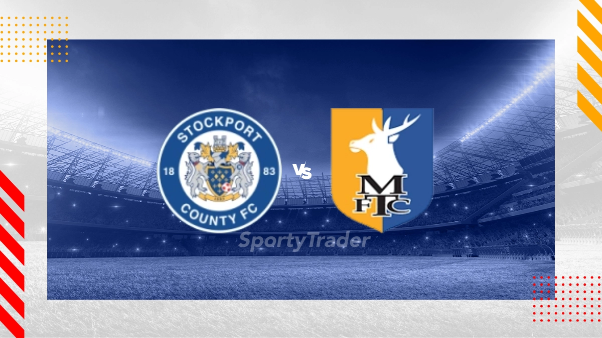 Stockport County FC vs Mansfield Town Prediction