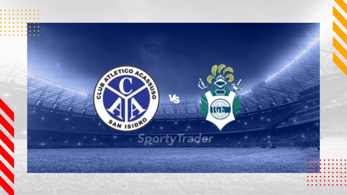 Pronóstico Acassuso vs Gimnasia Y Esgrima La Plata