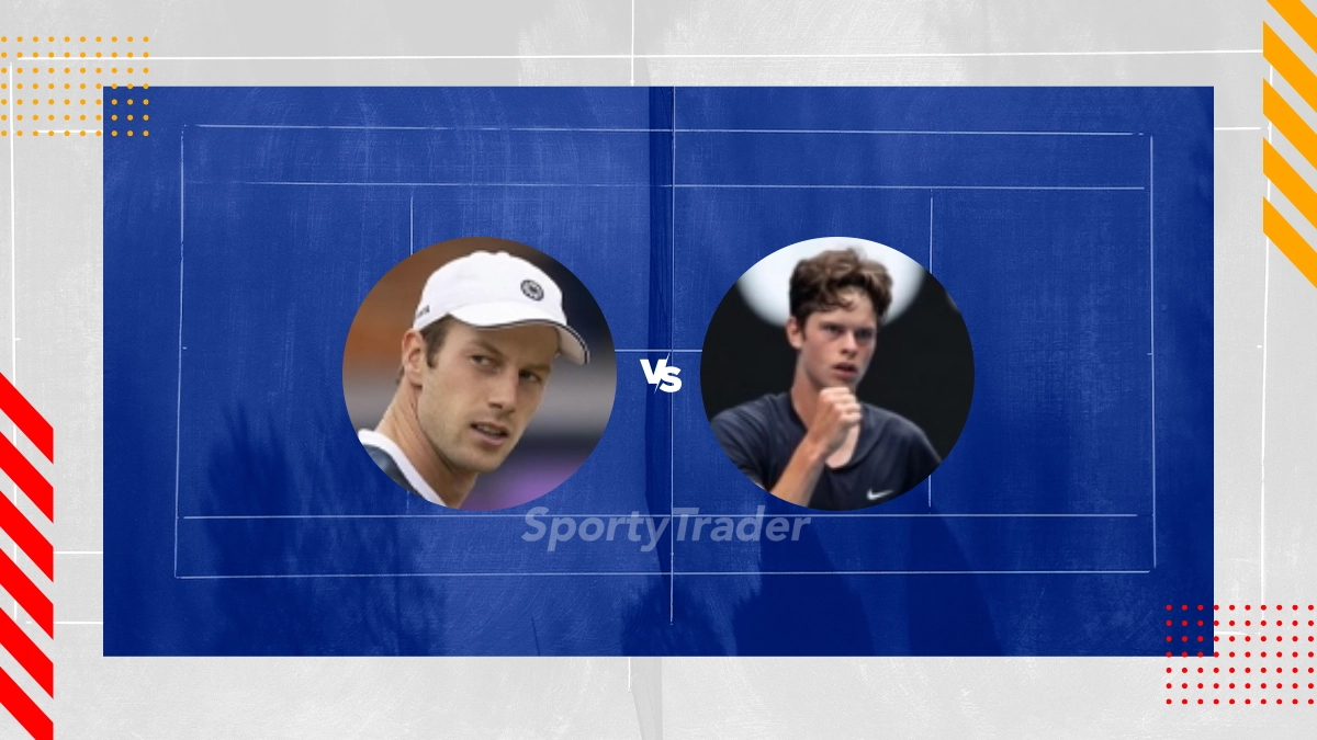 Pronostic Botic Van De Zandschulp vs Alexander Blockx