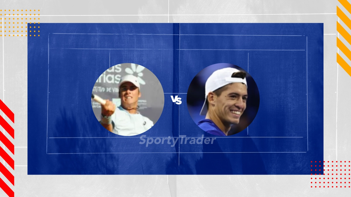 Pronostic Vilius Gaubas vs Sebastian Baez