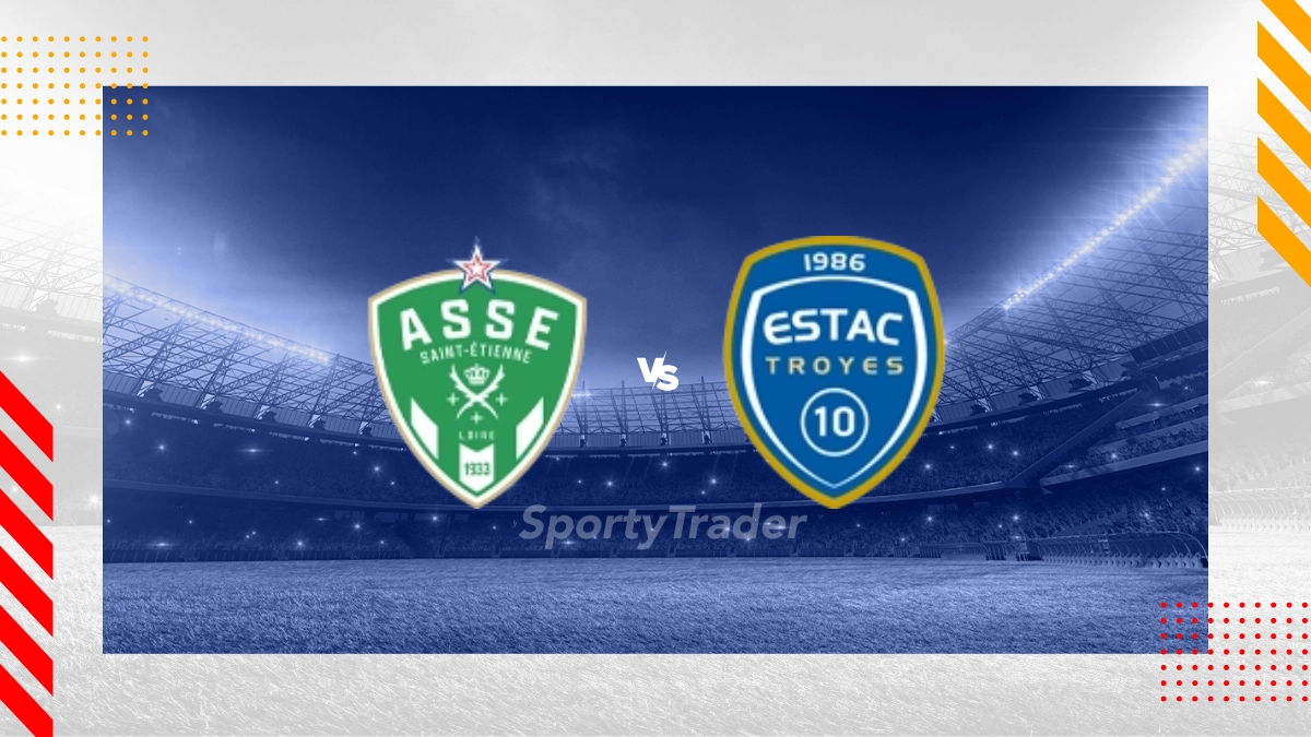 Pronostic Saint Étienne vs ESTAC Troyes