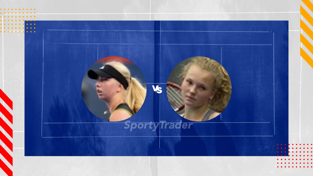 Clara Tauson vs Katerina Siniakova Prediction