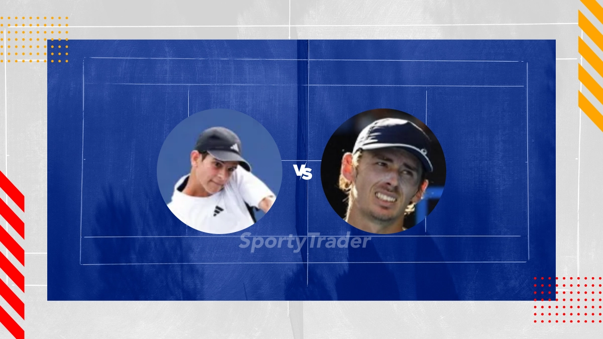 Pronostico Rafael Jodar vs Alex De Minaur