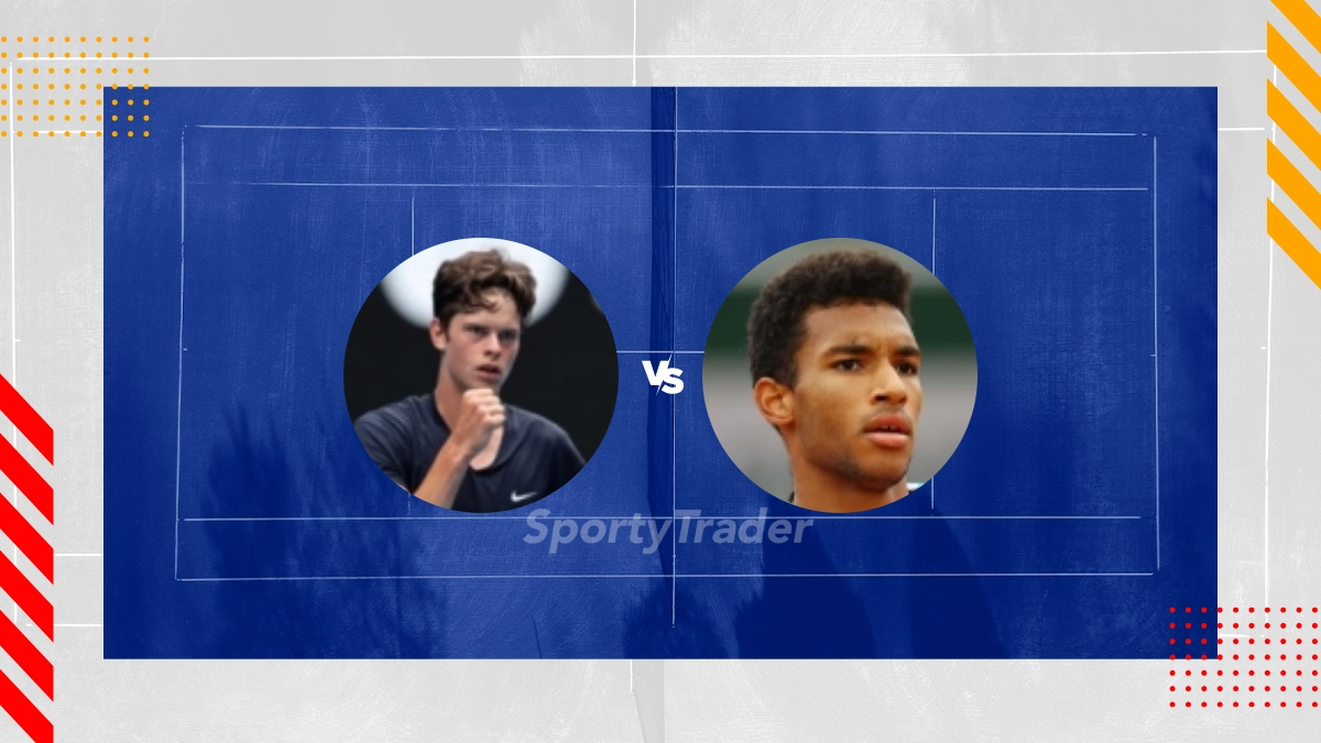 Pronostic Alexander Blockx vs Felix Auger Aliassime