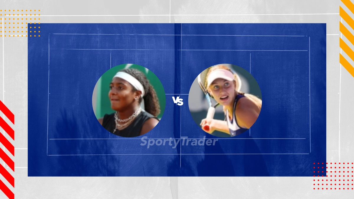 Pronostic Hailey Baptiste vs Mirra Andreeva