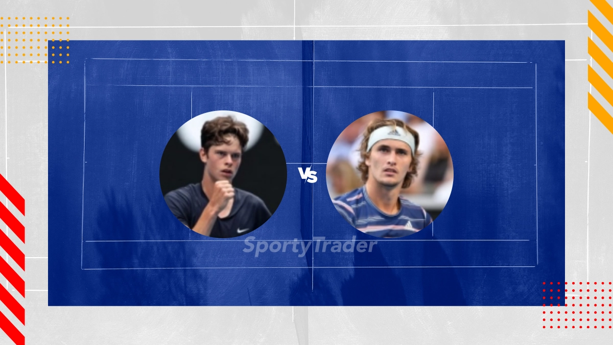 Alexander Blockx vs. Alexander Zverev Prognose