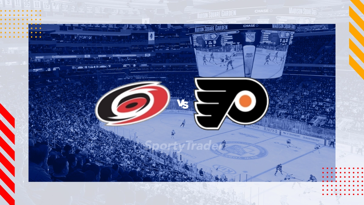 Pronostic Carolina Hurricanes vs Philadelphia Flyers