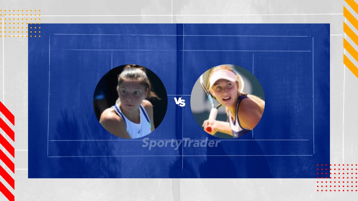 Pronostic Antonia Ruzic vs Mirra Andreeva